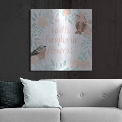 «Spring Awakening I» par Grace Popp, art mural en métal