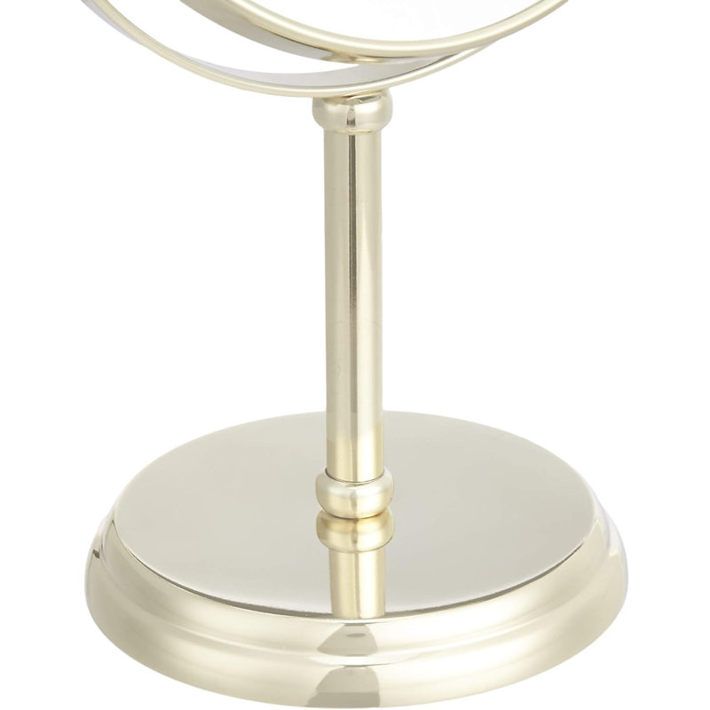 Miroir de plancher rond en fer