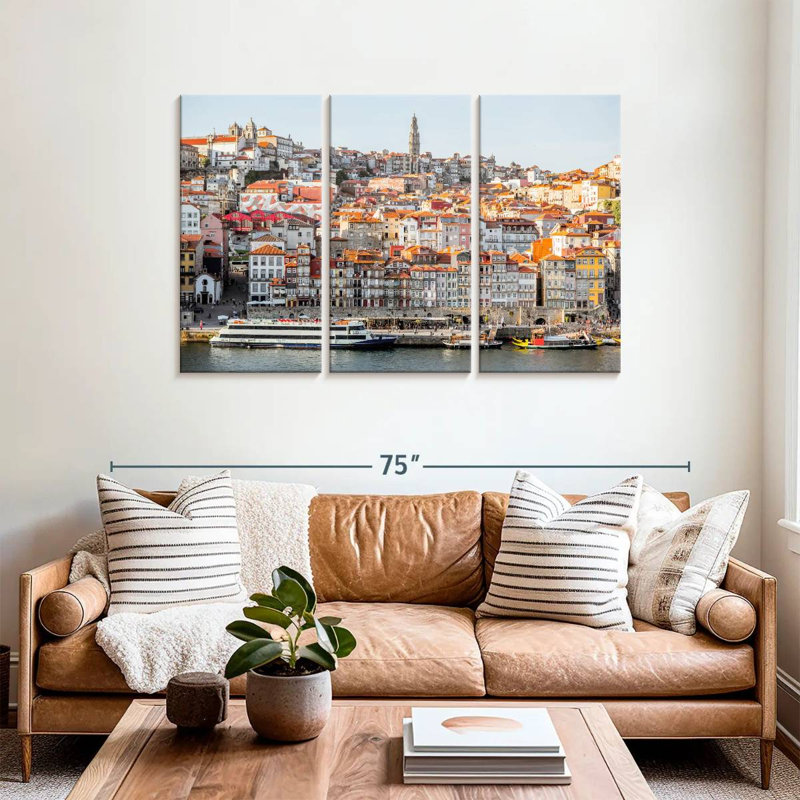 Aime Porto, Portugal, horizon, H 36 po x l 57 po