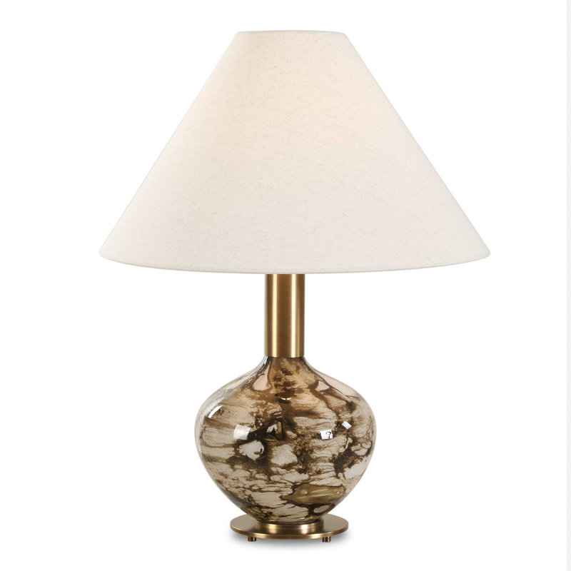 Uttermost Montagu Dark Brown Table Lamp