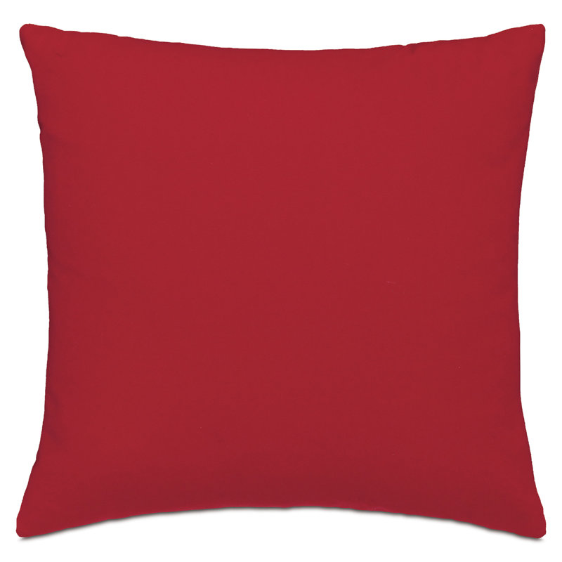 Sail Colorblock Decorative Pillow In Yellow, White/Red
