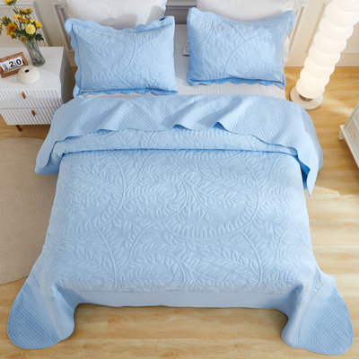 Ensemble de couvre-lit surdimensionné 100% coton 3 pièces MarCielo