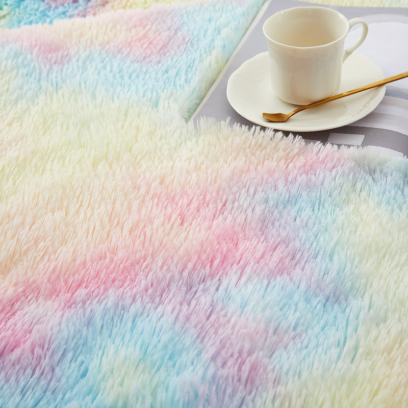 Machine Tufted Shag Area Rug, Rectangle 200 x 290cm