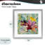 «Lyrical Garden Canary», reproduction sous verre encadrée, design par Lanie Loreth-1270546000-1270545965