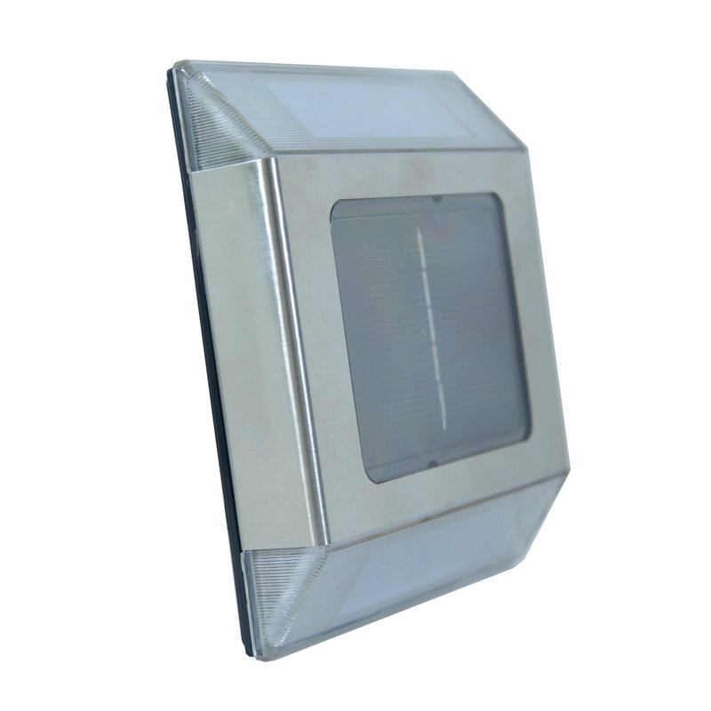 Stainless Steel Solar Powered Integrated LED Pathway Light Pack
