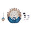 Creative Peacock-shape Wall Clock