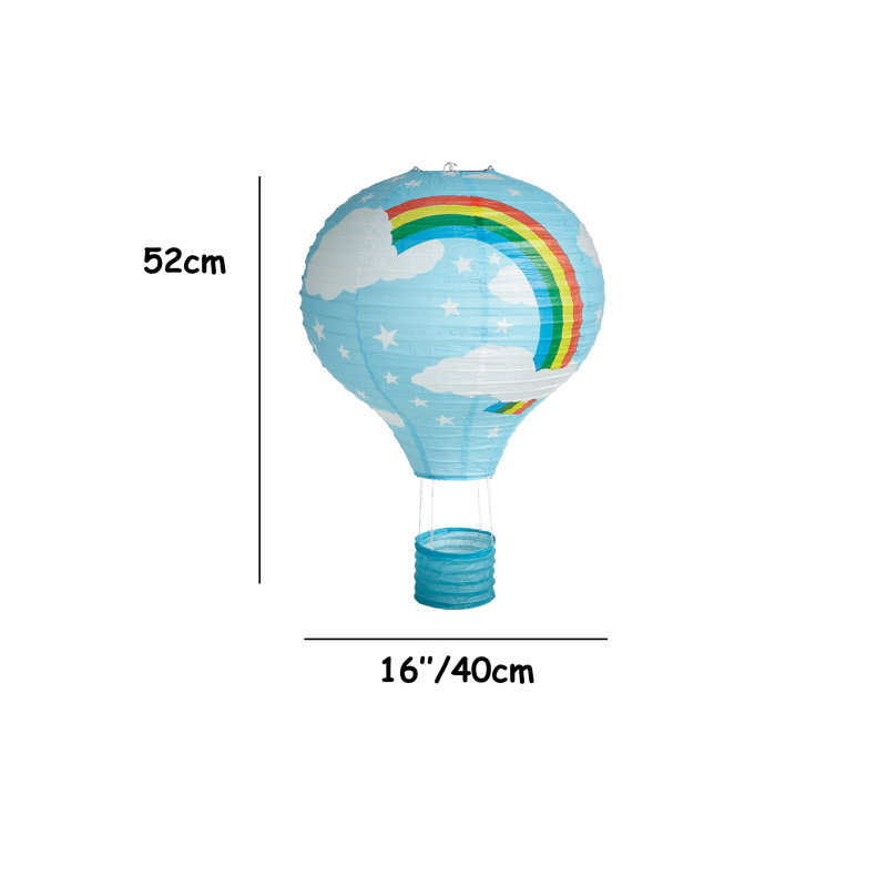 48cm H Paper Novelty Pendant Shade ( Screw On )