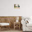 Giclée encadrée Tranquil Abstract Countryside, design par Petal Prints Design-1605686046-1605686042