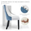 Chaises de salle à manger, chaise de salle à manger rembourrée haut de gamme avec anneau clouté-531111140-507943793-511006614