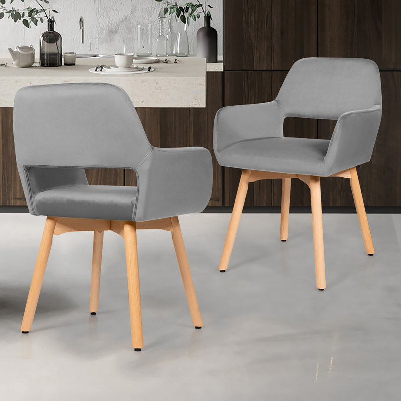 Fauteuil de 21,5 po Asenath, Gris