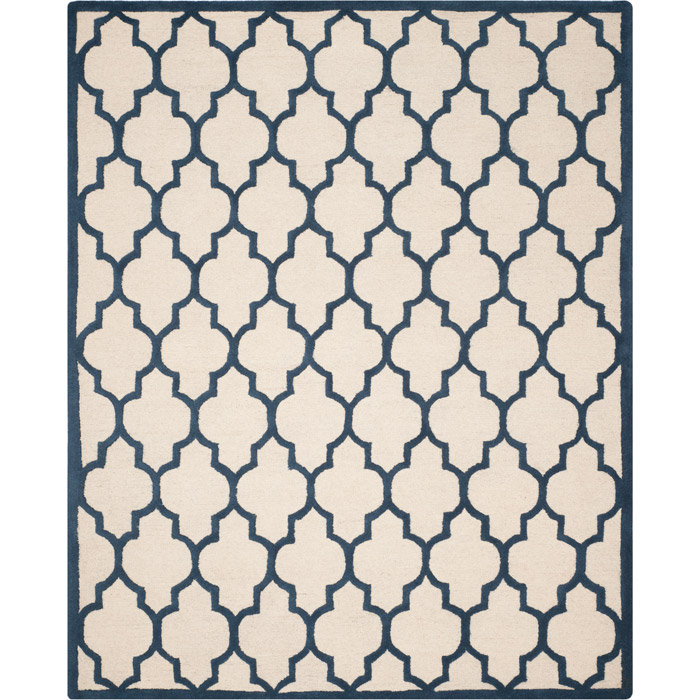 Cannen Hand Tufted Wool Geometric Rug