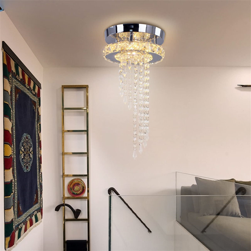 URBNLIVING Crystal Chandelier, Warm White
