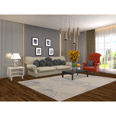 Tapis oriental All-Over Gabbeh 6 x 9