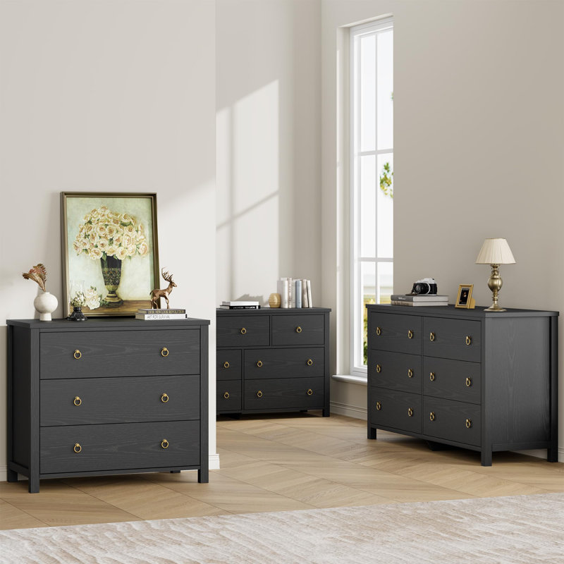 80 cm W Chest of 3 Drawers