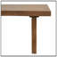 Banc en bois avec pieds robustes