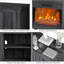 TV Stand For Tvs Up To 65" With 23" Electric Fireplace Included, With Remote