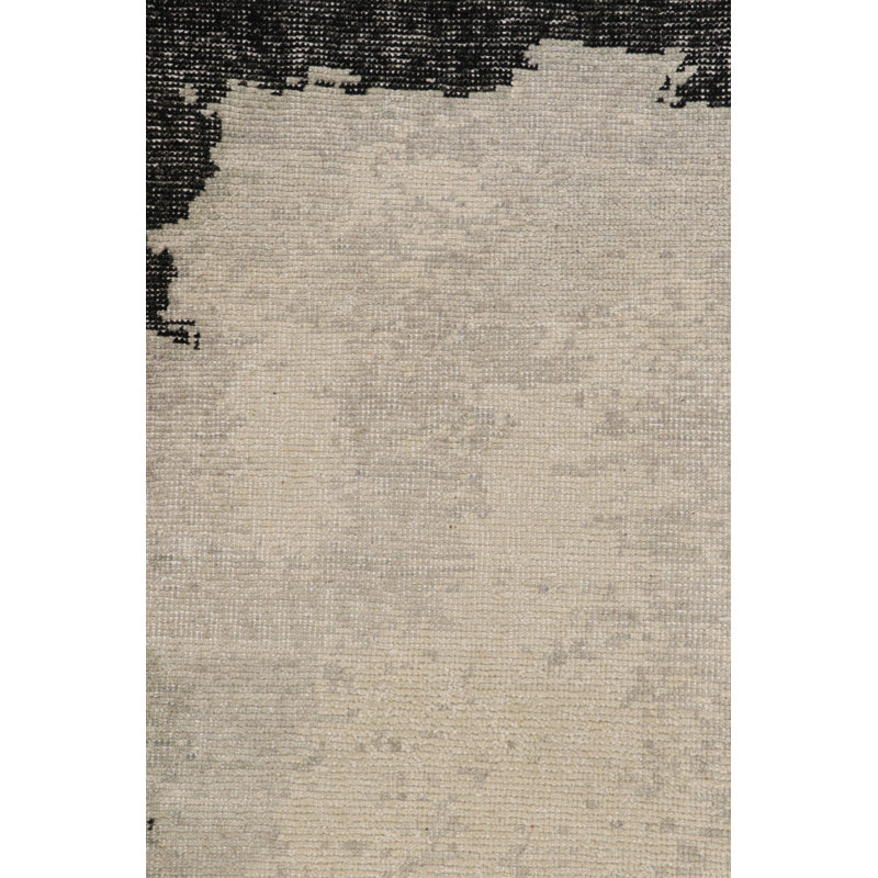 Distressed Homage Abstract Area Rug, Runner 2'6" x 12'