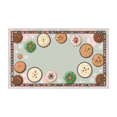 Tapis de vacances The Holiday Aisle® Cookies