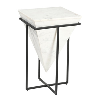 Gupton Marble Top End Table