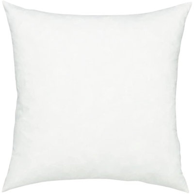 White Premium Polyester Pillow Insert Square