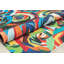 Tapis abstrait Maisie Roses Maisie-1090018195