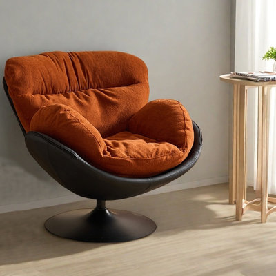 Swivel comfortable light luxury leisure chair