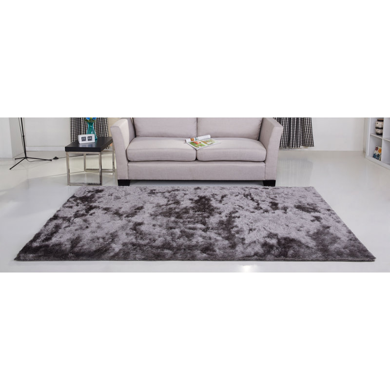 Rossitano Machine Woven Grey Indoor Rug, Rectangle 140 x 200cm