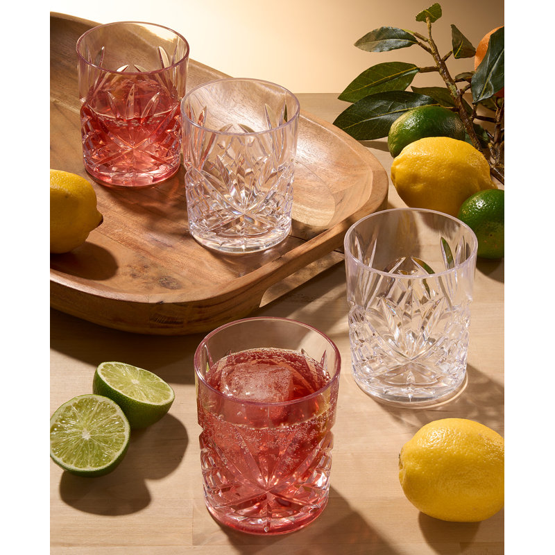 Dublin Acrylic Double Old Fashion, Clear