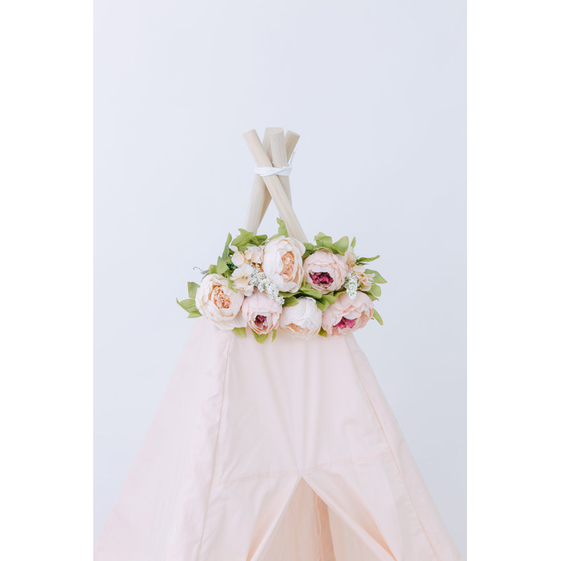 Blush Tones Deluxe Peony Centerpiece Faux Florals