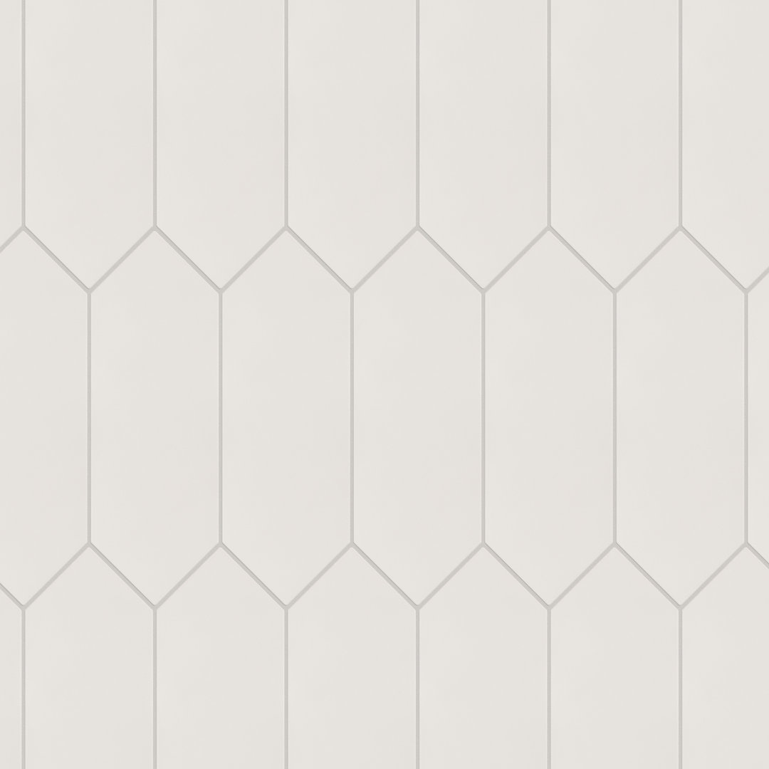 Kite 4" x 12" Beveled Porcelain Wall & Floor Tile Merola Tile 