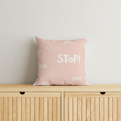 Stop Colorized Chimi Pillow