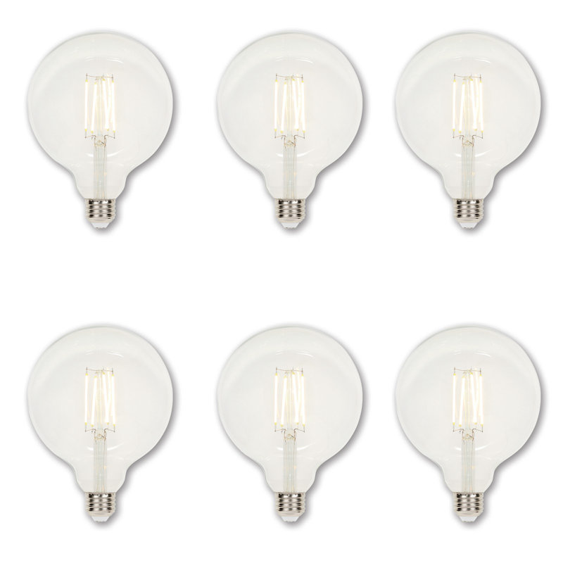 Ampoule à DEL à intensité variable 6,5 watts (équivalent à 60 watts) G40 DEL blanc chaud 2700 K E26 / culot moyen (standard)