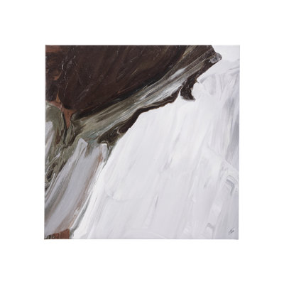 Harmonic V a Hand Embelished Textured Canvas