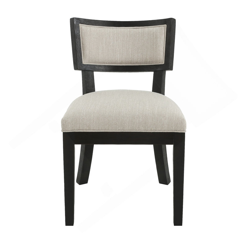 Chaise de salle à manger , 1, Noir