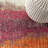 Lasley Contemporary POP Modern Abstract Vintage Cream/Pink Rug-106286943
