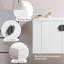 Meuble-lavabo simple 29,90 po avec plateau en céramique Gaudentas-1952012395