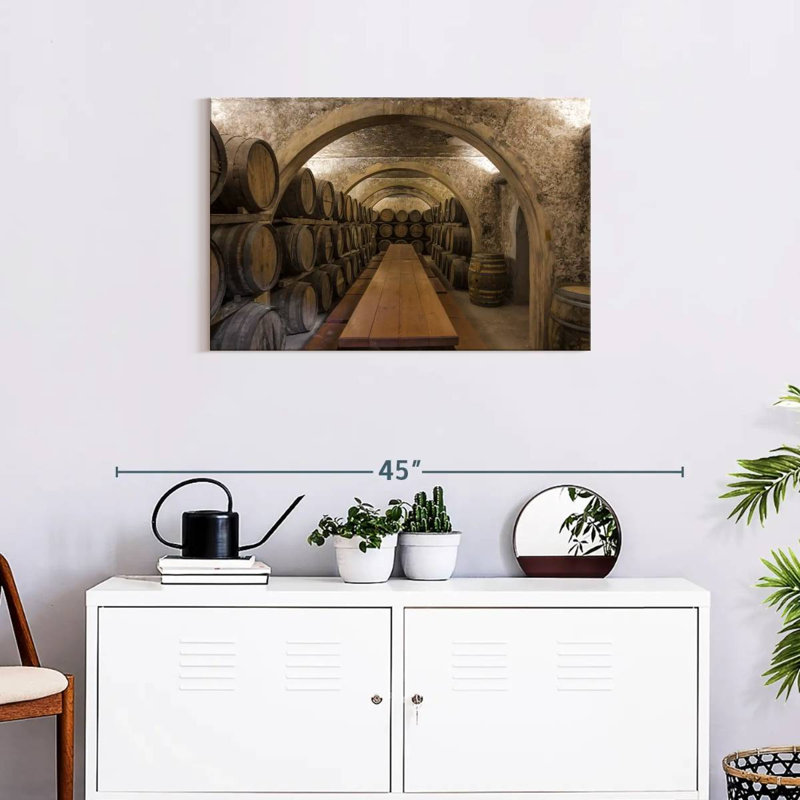 Lilie Wine Barrel Cellar, 20" H x 30" W