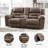 Jaydene 82'' Faux Leather Reclining Loveseat-70177802