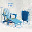 Fauteuil d'extérieur pliant, ensemble de 2 chaises Adirondack, fauteuil d'extérieur-129473188