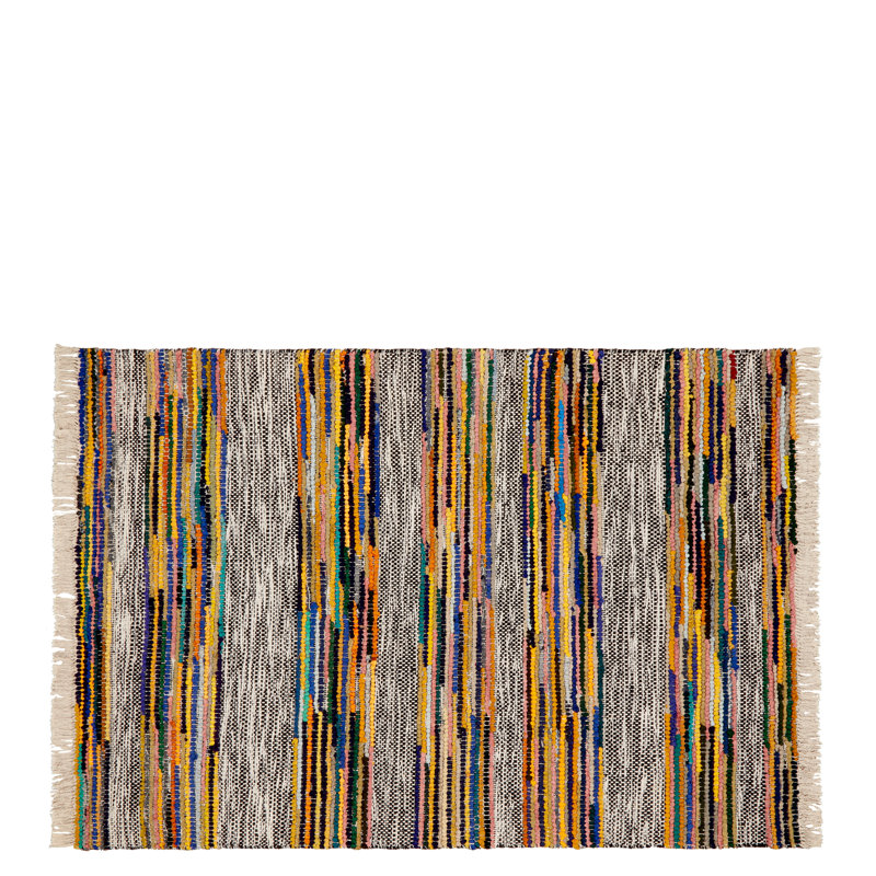 Zanshi Ochre Rug, Rectangle 3'11" x 5'11"