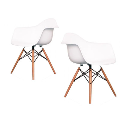 Chaise avec accoudoirs Chaya