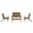 Roan Folding Coffee Table-1151425103