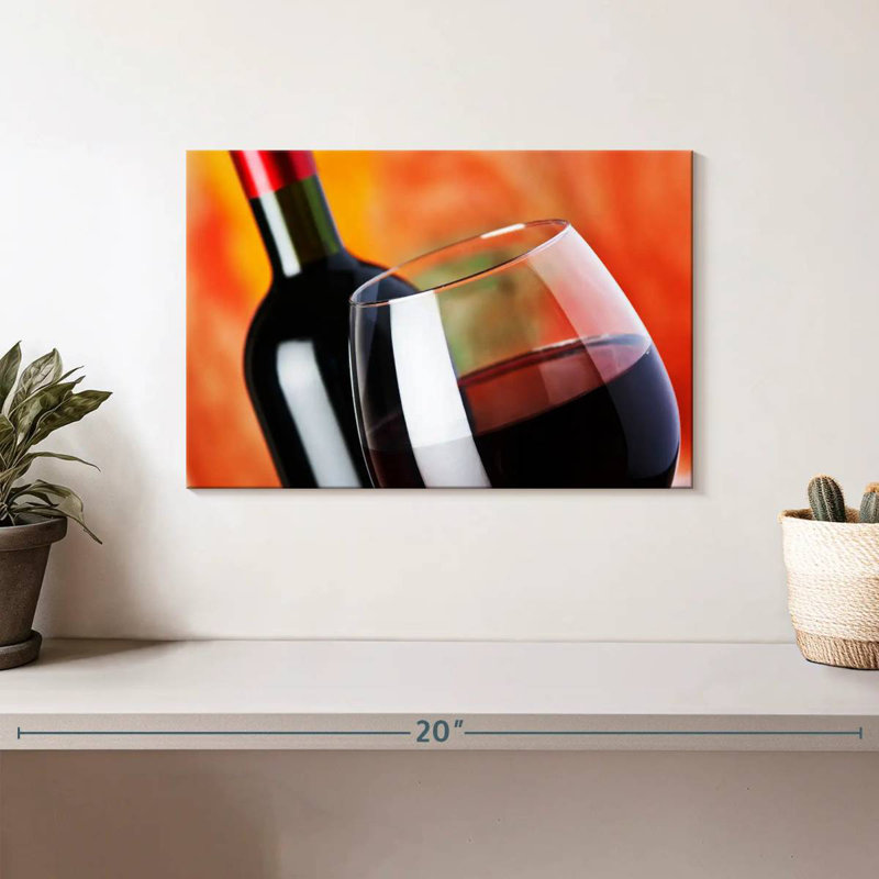 Verre à vin rouge Yarlin, H 8 po x l 12 po