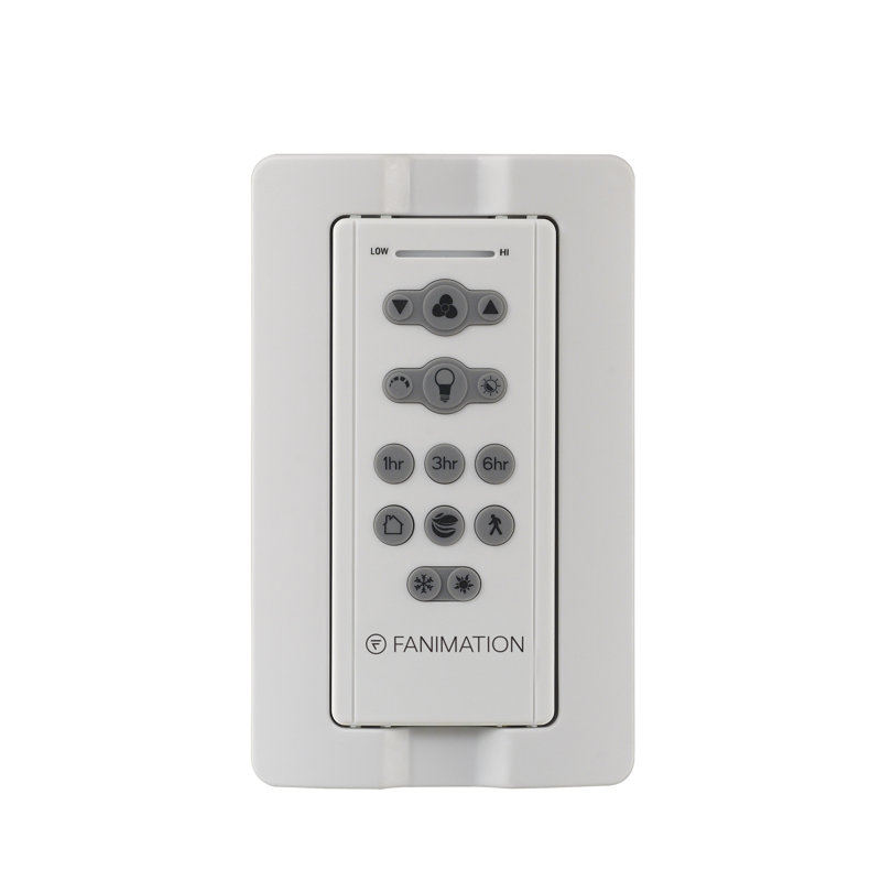 Kute 44 inch Indoor/Outdoor Ceiling Fan - Matte Greige with Weathered Wood blades, Matte Greige