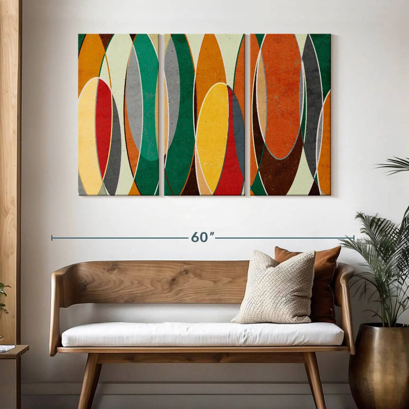 Avery Bright Retro Vibes, 32" H x 50" W