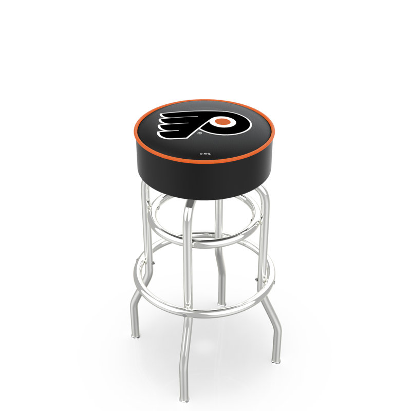 Tabouret de bar et de comptoir NHL, Tabouret de comptoir (siège d'une hauteur de 25 p, Flyers de Philadelphie - noir