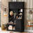 Entryway Bench With Coat Rack, 3 Shelves And Drawers, 3 Sturdy Hooks, 40.2'' Wide Hall Tree With Storage Bench-698097602