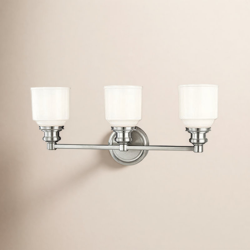 Windham 3 - Light Bath Bar, Polished Nickel