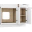 Ensemble de meuble-lavabo double 90 po Disar-111107800