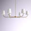 Lustre classique à 6 lumières avec abat-jour Raylen-526644518